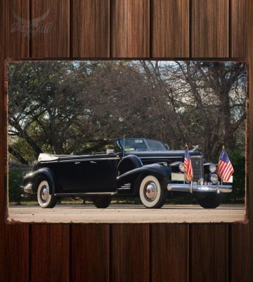 Металлическая табличка Cadillac V16 Presidential Convertible Limousine